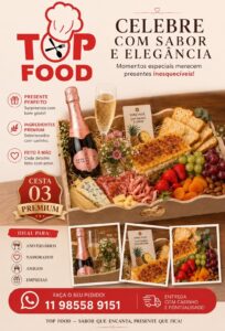 cesta premium gourmet top food